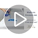 Zippered Mattress Protector 2 Pack with Ultra Soft Terry Surface, 6-Side Waterproof Mattress Encasement, Durable Zipper, Noiseless, for Standard Full Size (11-14 Inch) Mattress 54'' X 75''