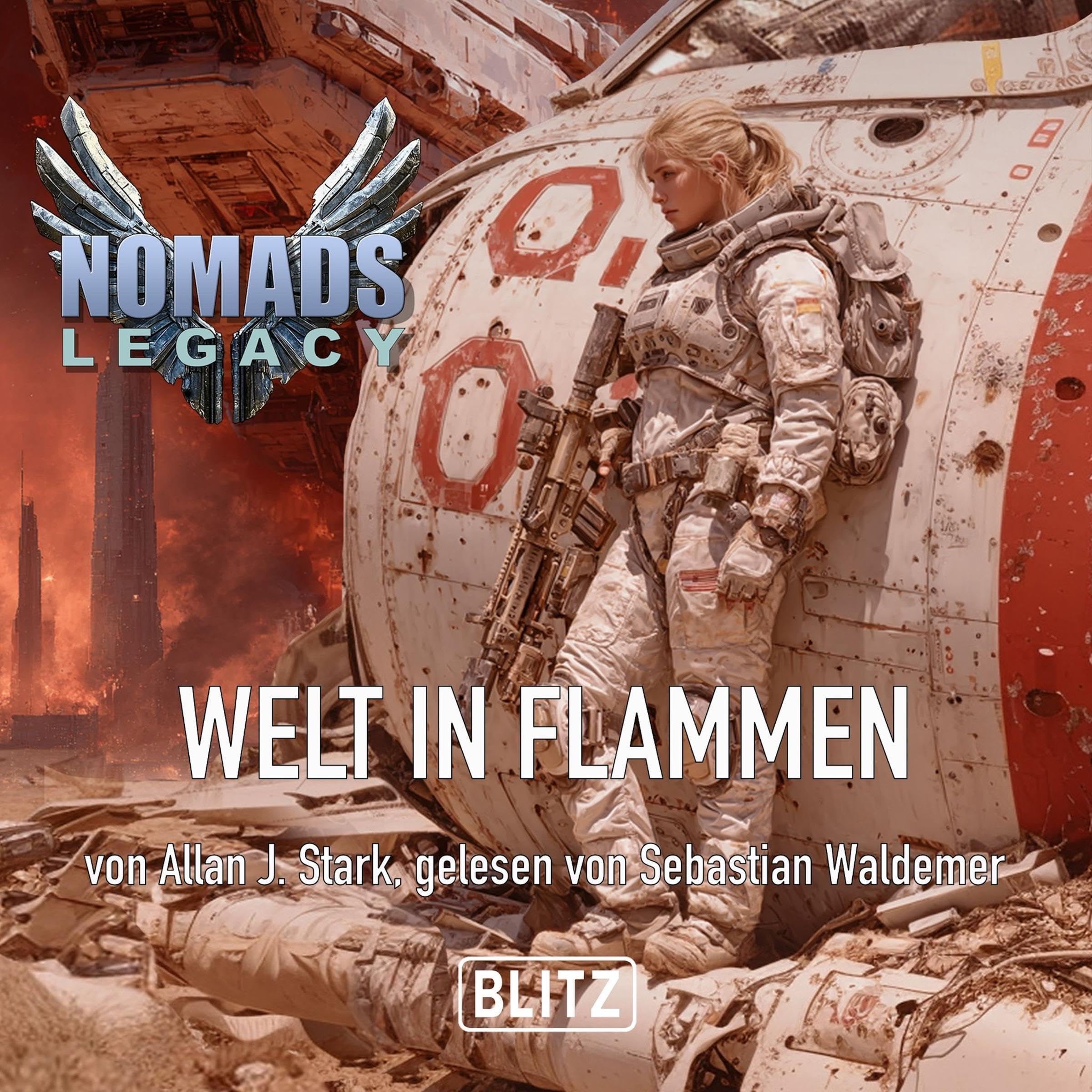 Cover art for Welt in Flammen