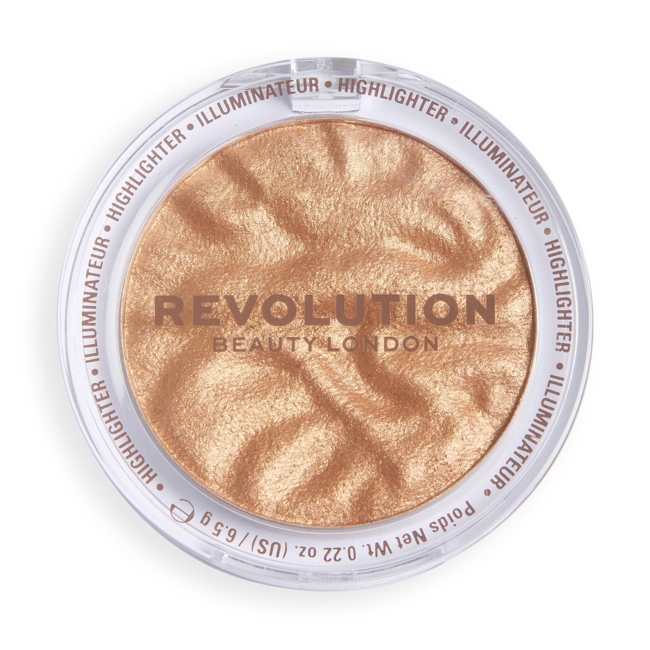 Revolution Reloaded Highlighter, Bold Bronzeness Bronze Boldness 0.22 Ounce (Pack of 1)