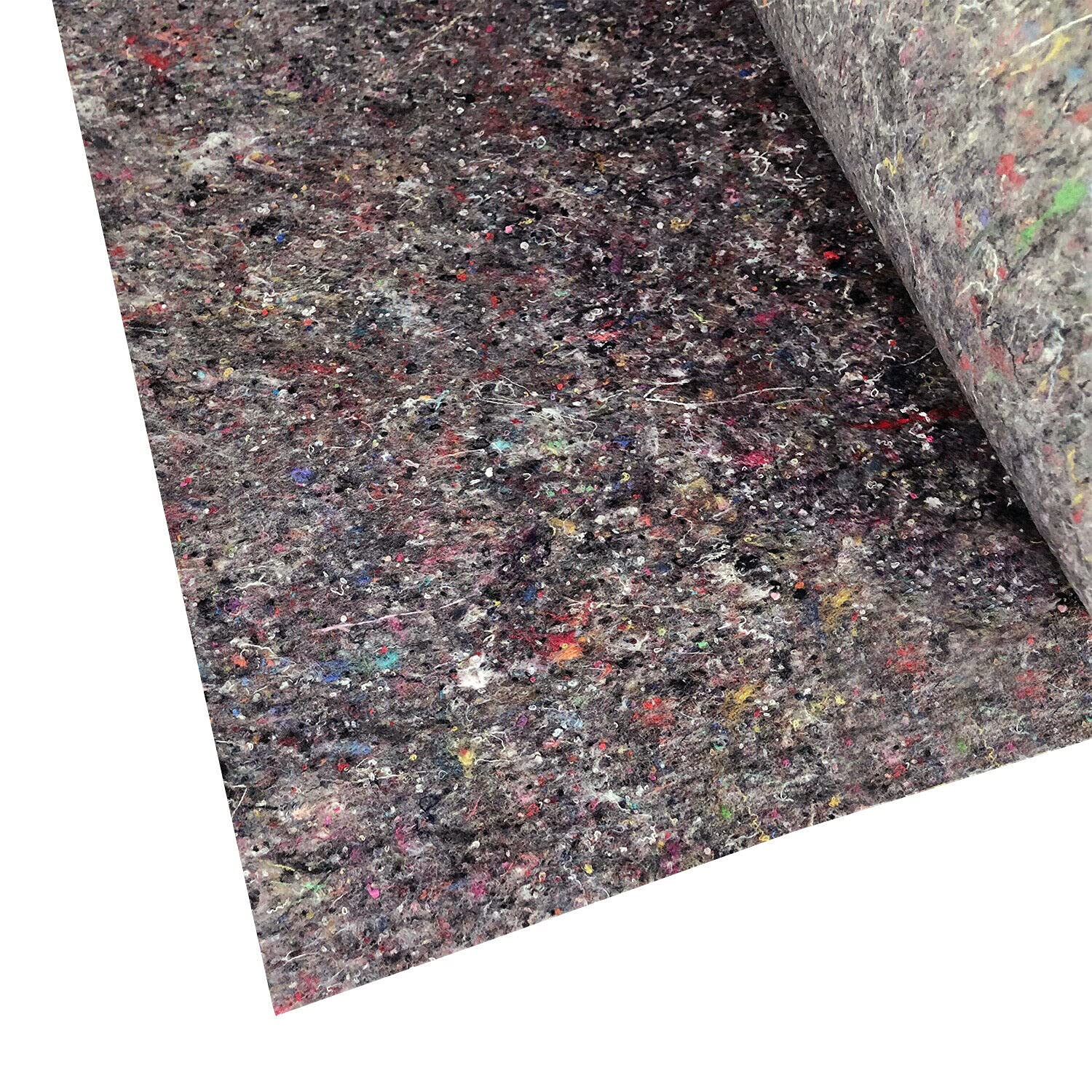 NAIZY Telo Protettivo Per Pittori 1x 50m Con Rivestimento Antiscivolo PE, Per Protezione Superfici, Peso 180 G/M², Lunghezza 25 M