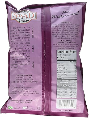 Miniatura 2 de Great Bazaar Swad Bhakarwadi Snacks, 10 onzas