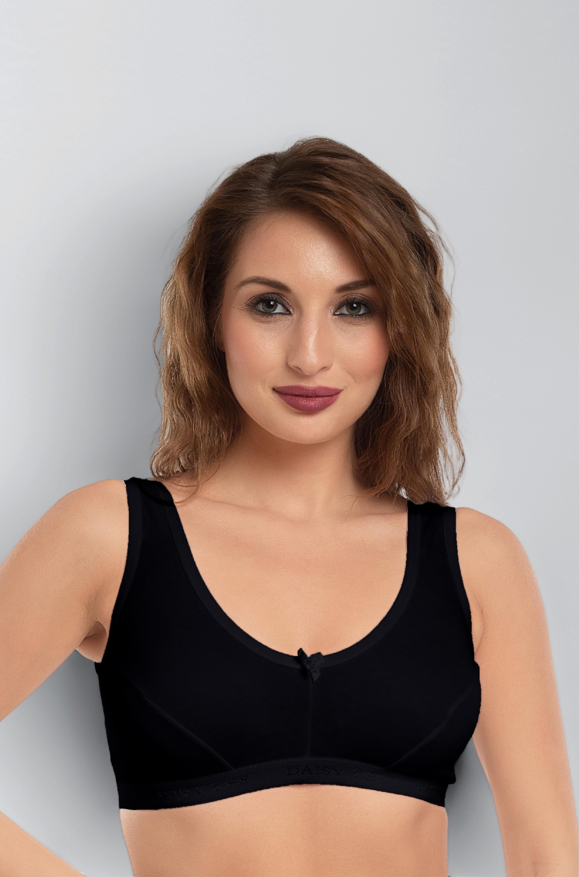 Women's Girls Cotton Easy Slip-On Bras Non-Padded Wirefree High Coverage Sleep Bra Comfortable Fit Everyday Sports Bra Home Bra - NLRA