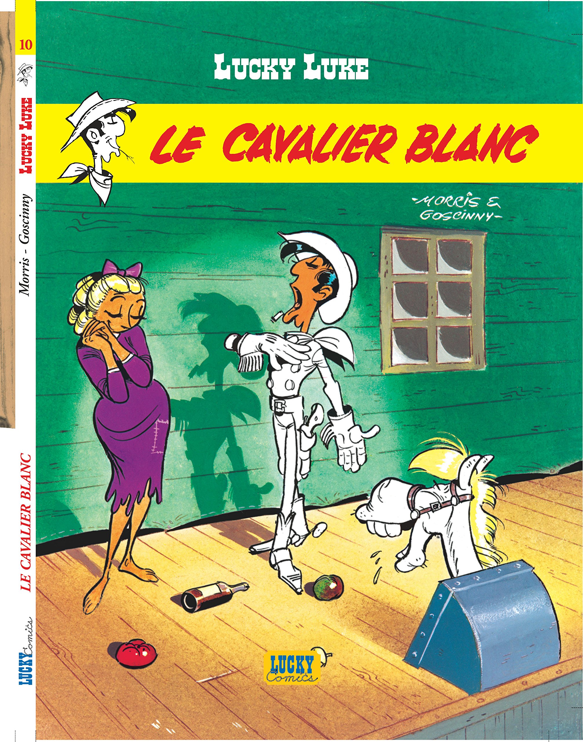 Lucky Luke - Tome 10 - Le Cavalier blanc Goscinny and Morris