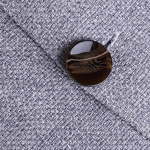 Miniatura 3 de Phantoscope Juego de 2 fundas de almohada con triple botón de mezcla de algodón