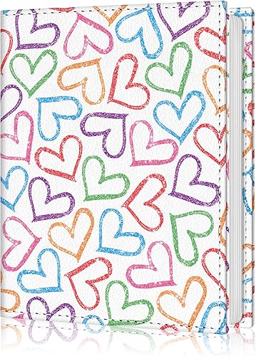 Miniatura 16 de Álbum de fotos de 4 x 6, 56 bolsillos, pequeño libro de imágenes de tortuga marina, mini álbum de fotos de piel sintética personalizado de gran