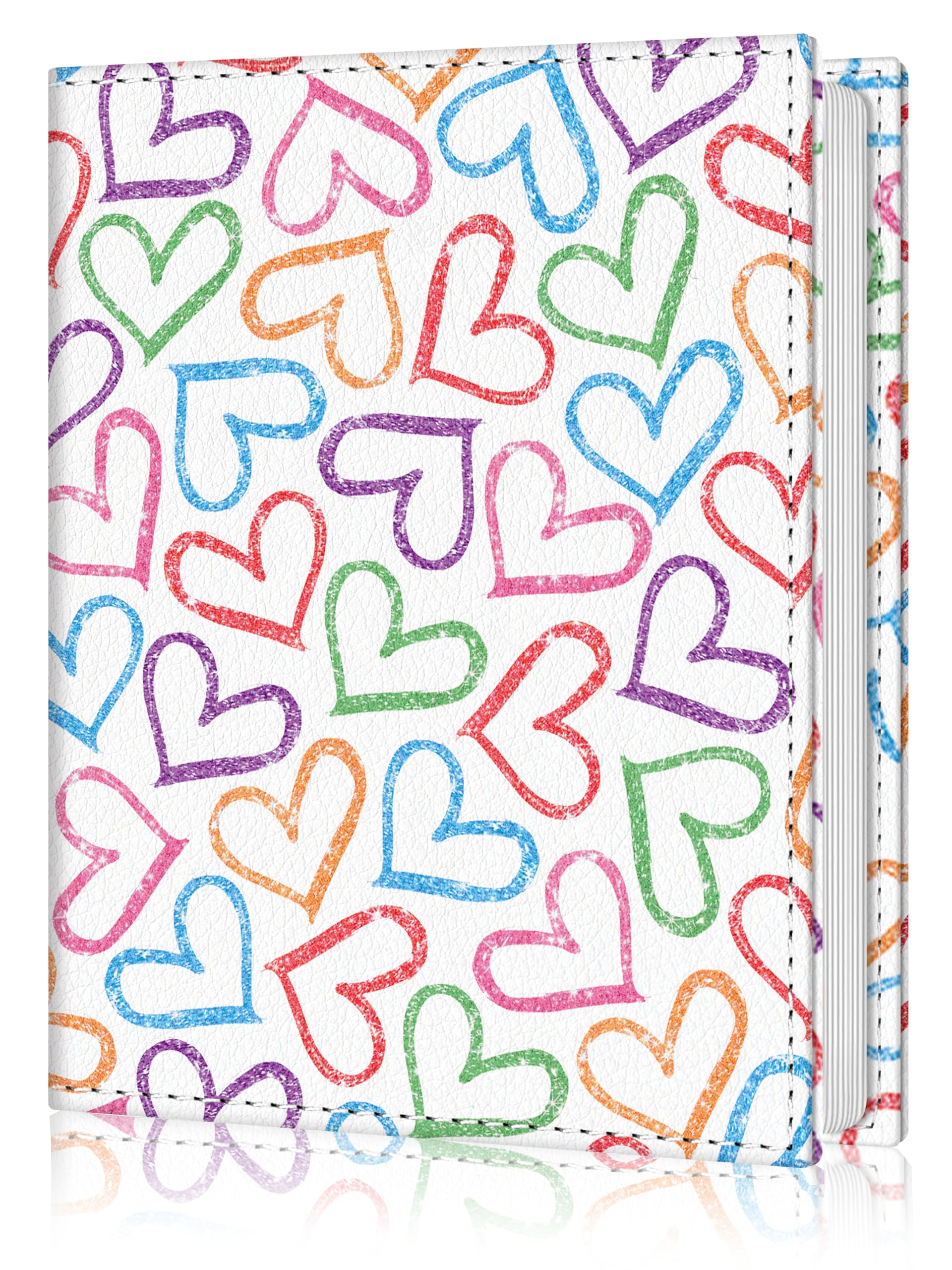 Photo Album 4x6, 56 Pockets Small Picture Book Love Heart