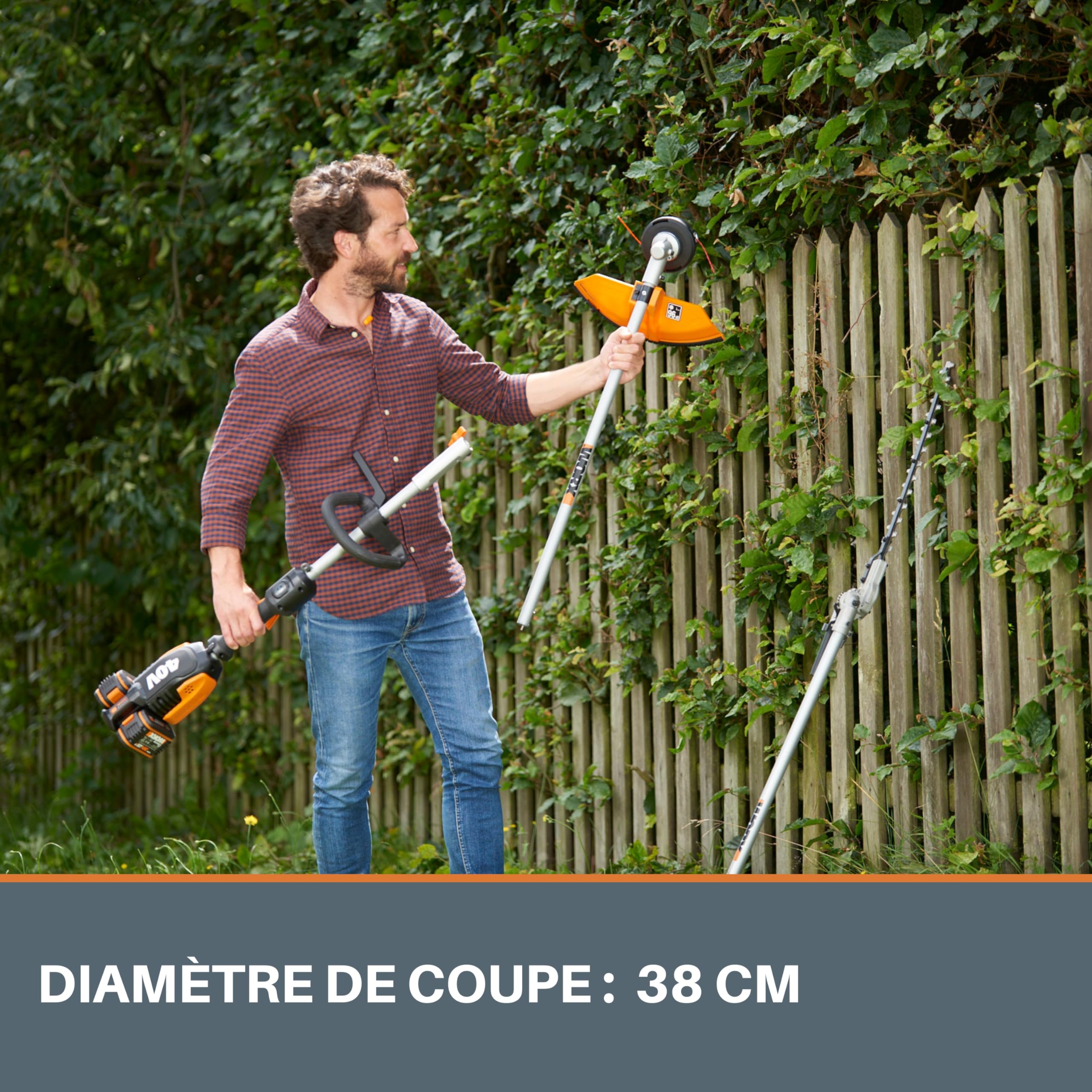 WORX - Strimmer Line - 20 m - Diameter 2.4 mm - Replacement Wire