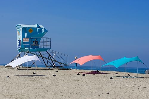 Miniatura 7 de Neso tienda de campaña de playa con ancla de arena, toldo portátil  7 x 7 pies  esquinas reforzadas patentadas