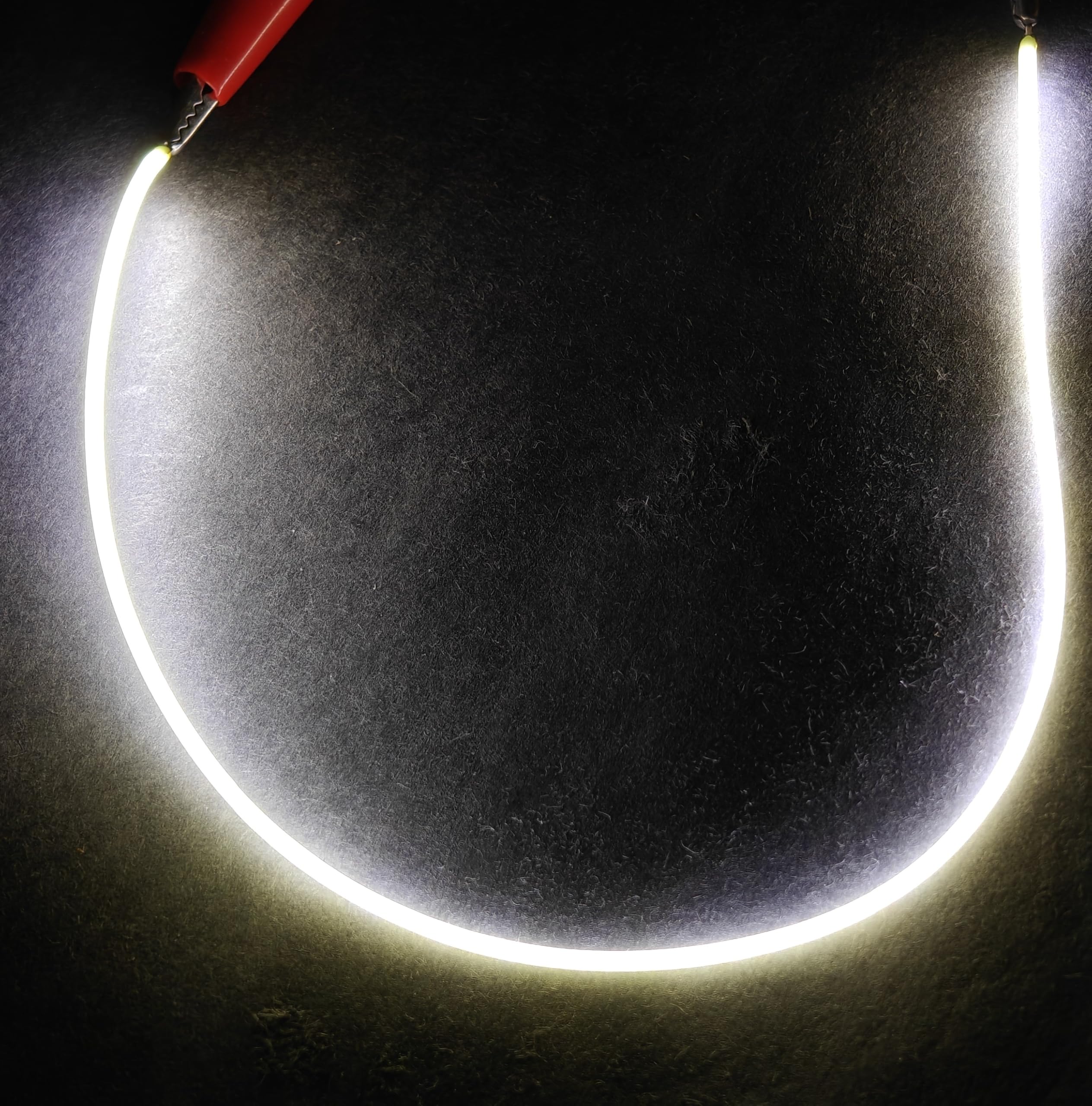 Flexible LED Filament Light, 6500K White, 300mm, 1.8mm Dia, 24V Low Voltage, Two Opposite Terminals, for DIY and Decorative Projects-image-6