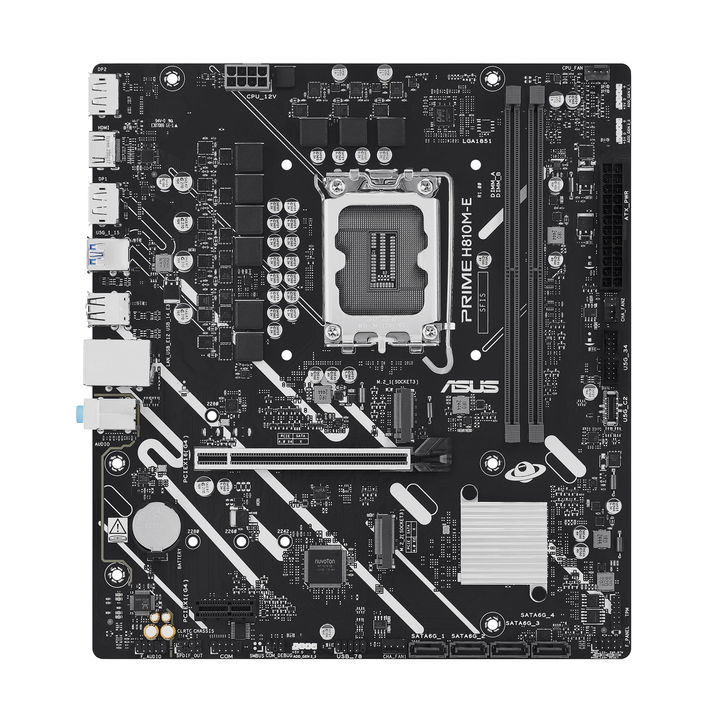 Amazon.com: ASUS Prime H810M-E-CSM Intel® H810 mATX Commercial CSM