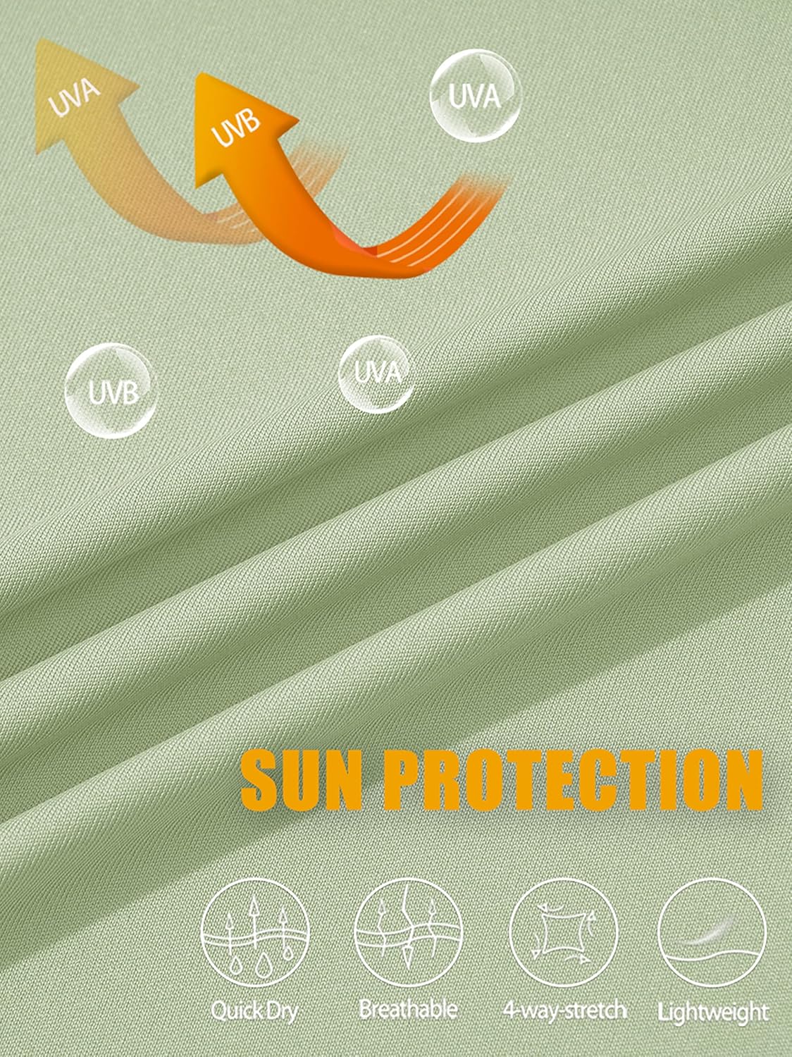 MAGCOMSEN Men's Hooded UPF 50+ Sun Protection T Shirts Long Sleeve Athletic Fishing Shirts Rash Guards - Image 6