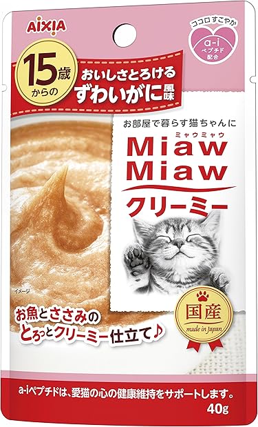Amazon Co Jp ミャウミャウ Miawmiaw シニア猫用