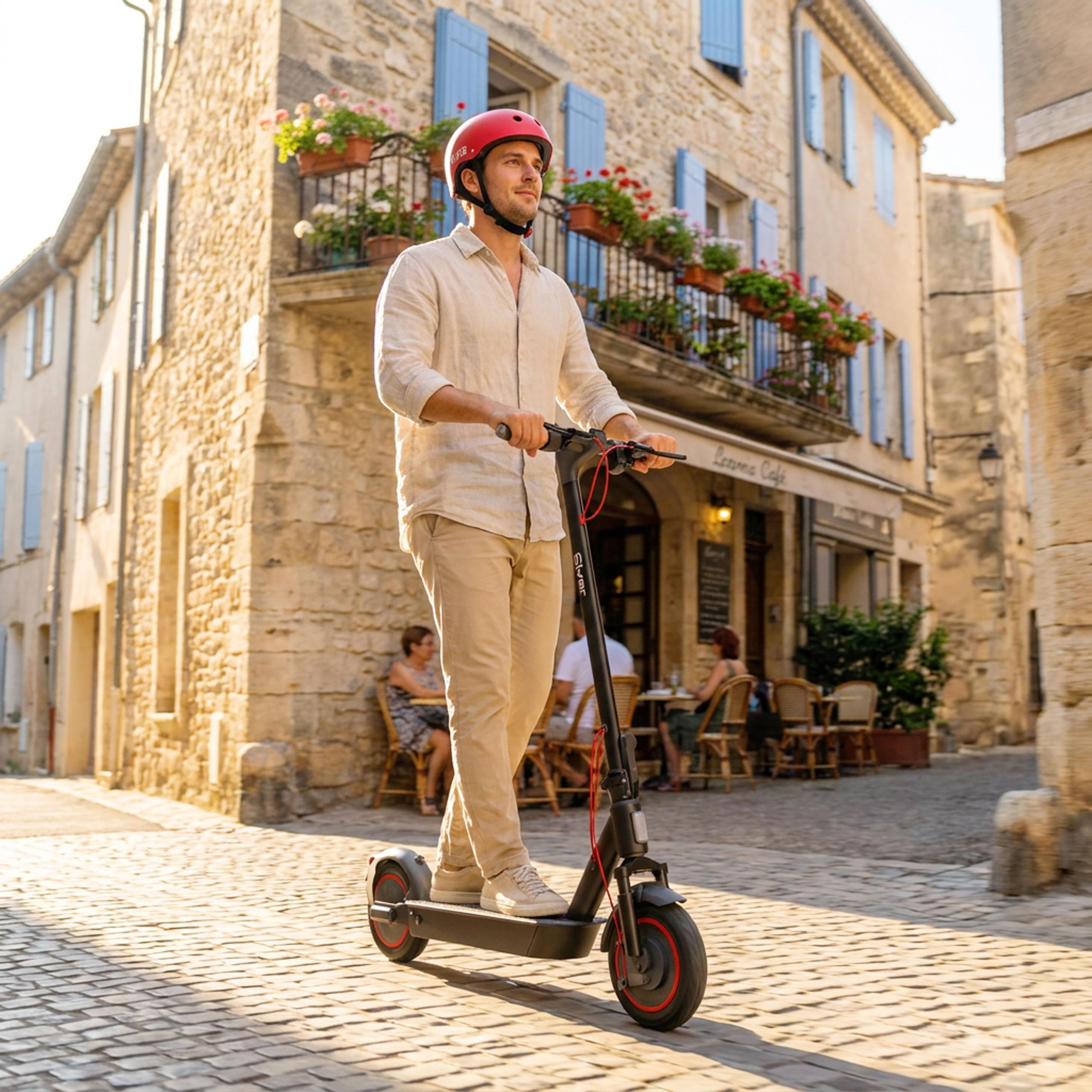 Monopattino Elettrico Silver Plus per Adulti – Fino a 65 km di Autonomia, Velocità Max 20 km/h, Ruote da 10", Display LCD, Indicatori di Direzione, Pieghevole, Mobilità Urbana