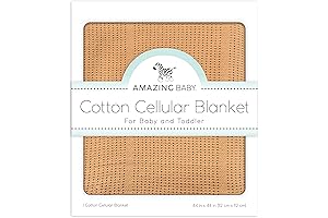 Amazing Baby Safe Blanket: Premium Cotton Knit for Optimal Comfort