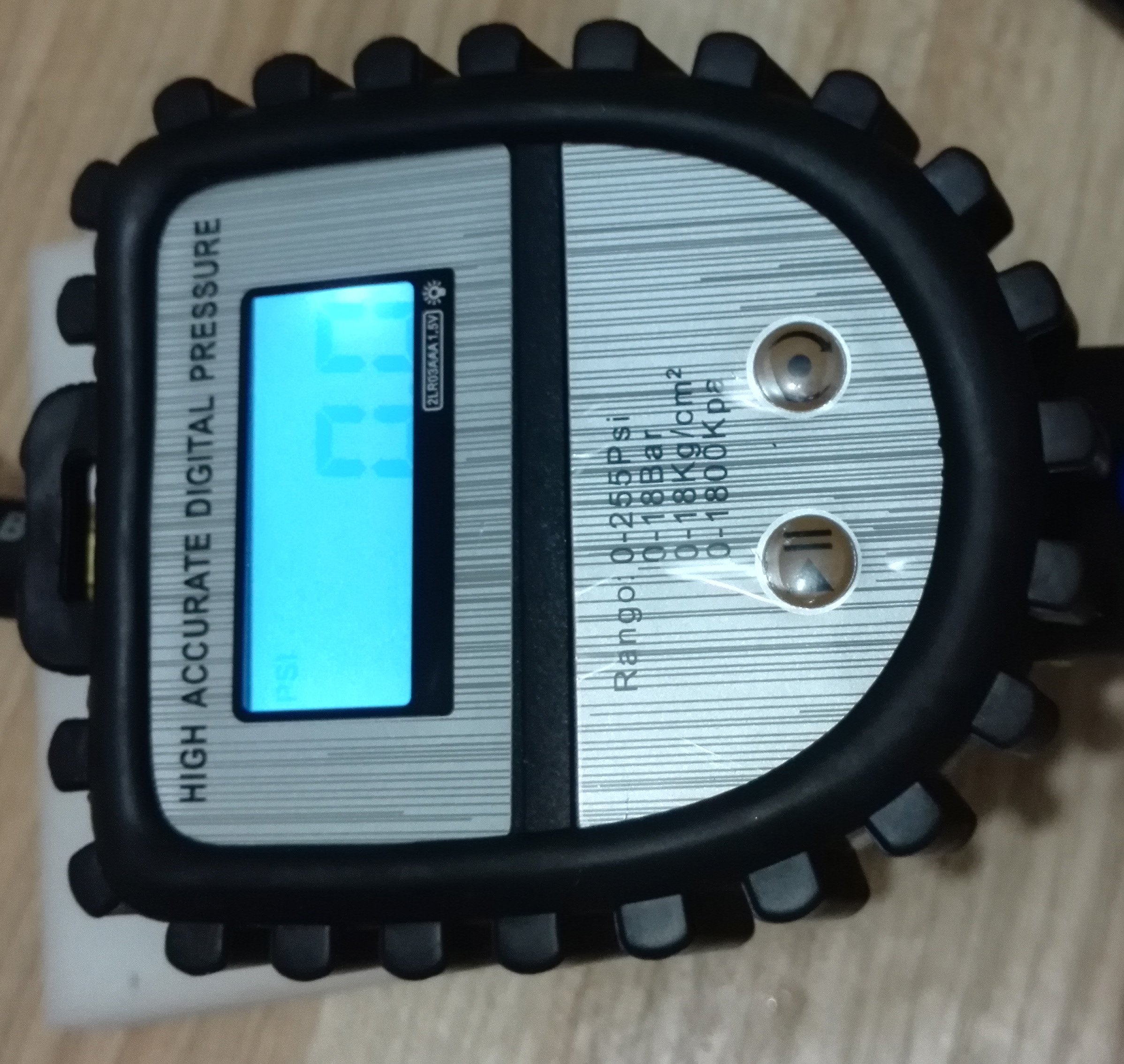 Lichi Jauges de pression de pneu de qualité professionnelle - Haute précision - 0,01 à 255 PSI - 4 unités de mesure