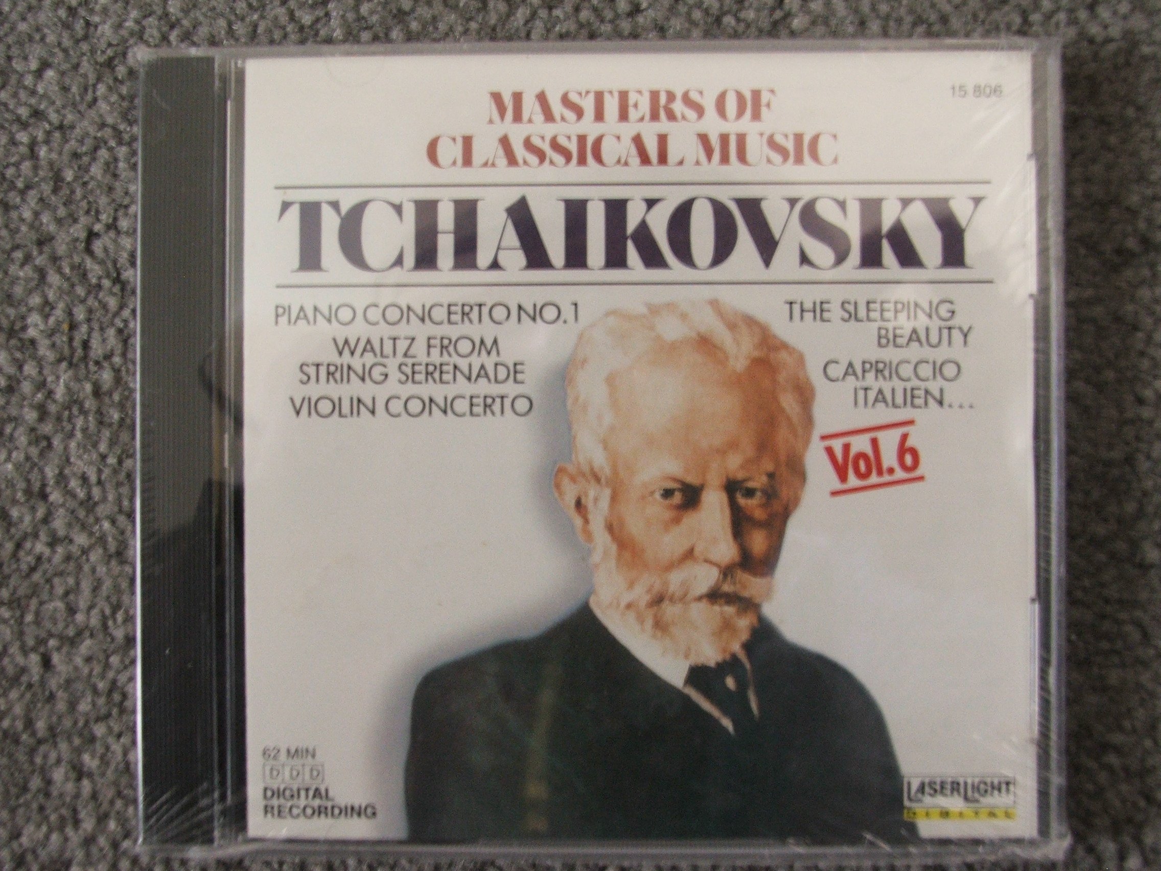 Masters of Classical Music 6: Tchaikovsky [Audio CD]