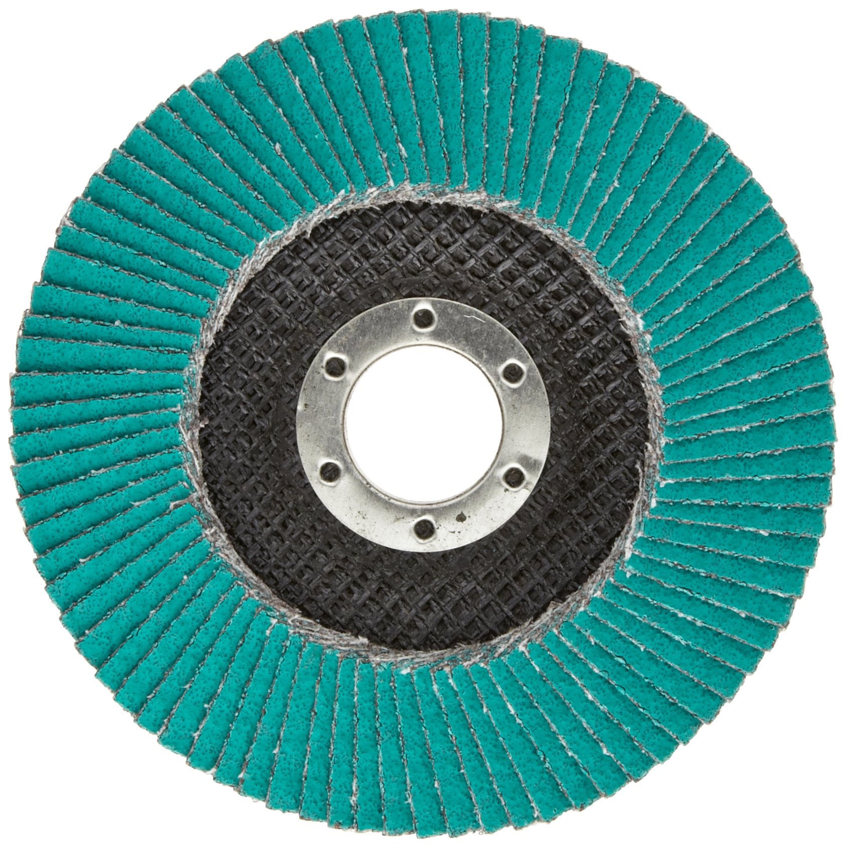 Cubitron II 3M Flap Disc 577F - 60 Grit Aluminum Zirconia - Type 29 Angle Grinder Disc - High Pressure Grinding Disc - 4.5