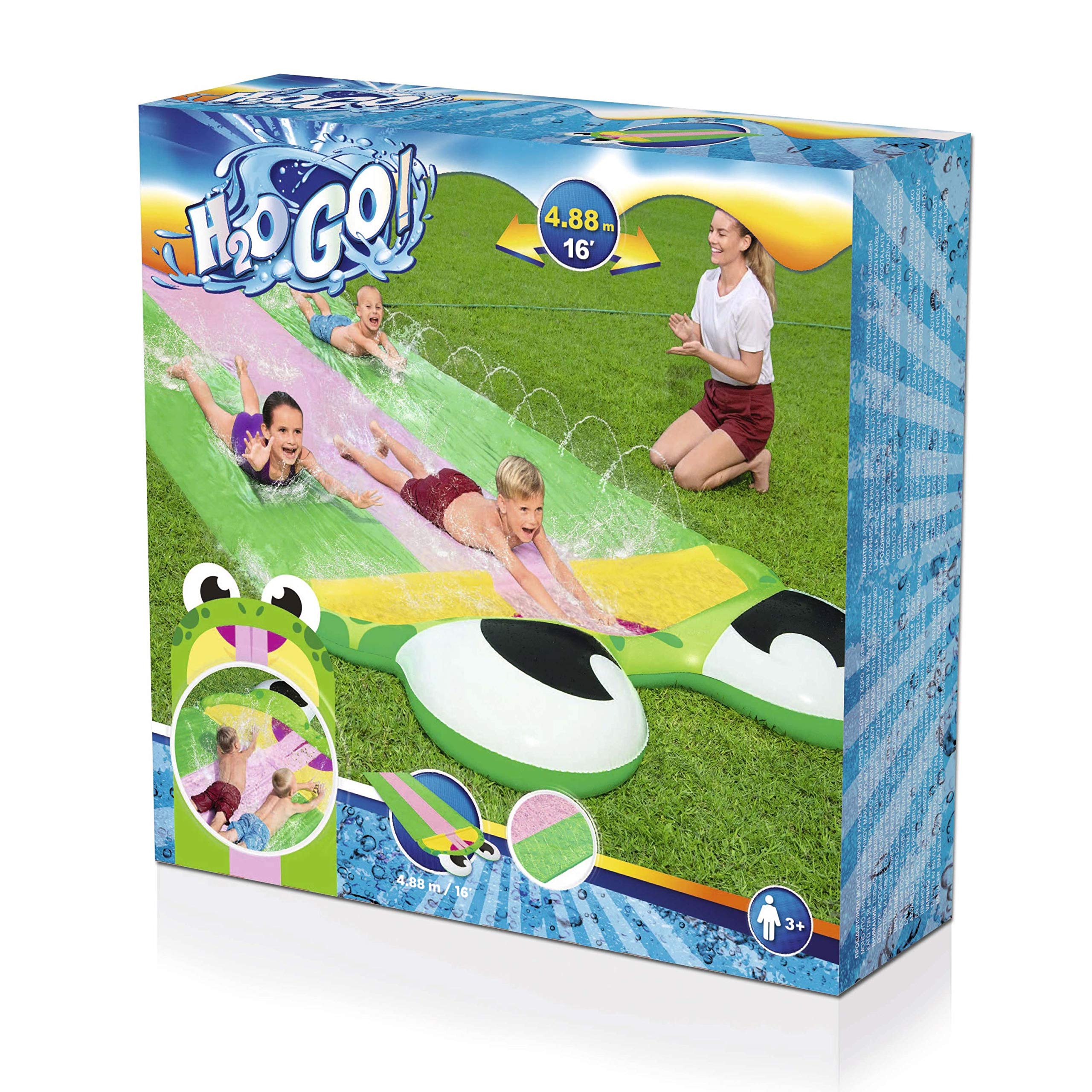 Bestway Scivolo d'Acqua per Bambini Frog 3 Anni+