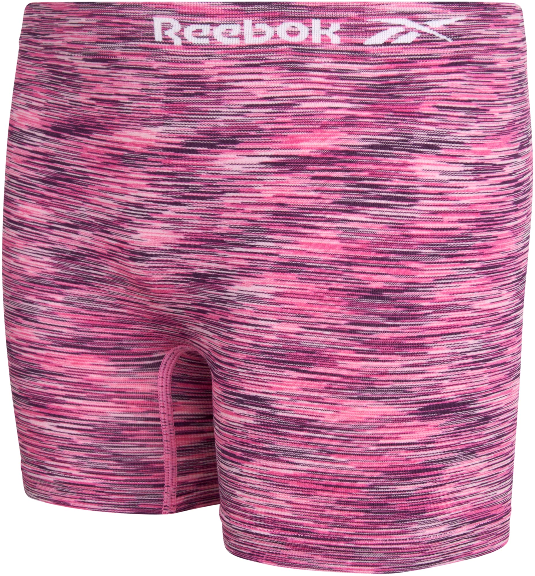Reebok Girls? Underwear ? Seamless Cartwheel Shorties (4 Pack), Size Medium, Pink/Grey/White