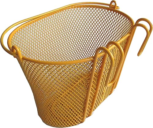 Miniatura 2 de Cesta con ganchos, frontal, extraíble, malla de alambre pequeña, cesta de bicicleta para niños