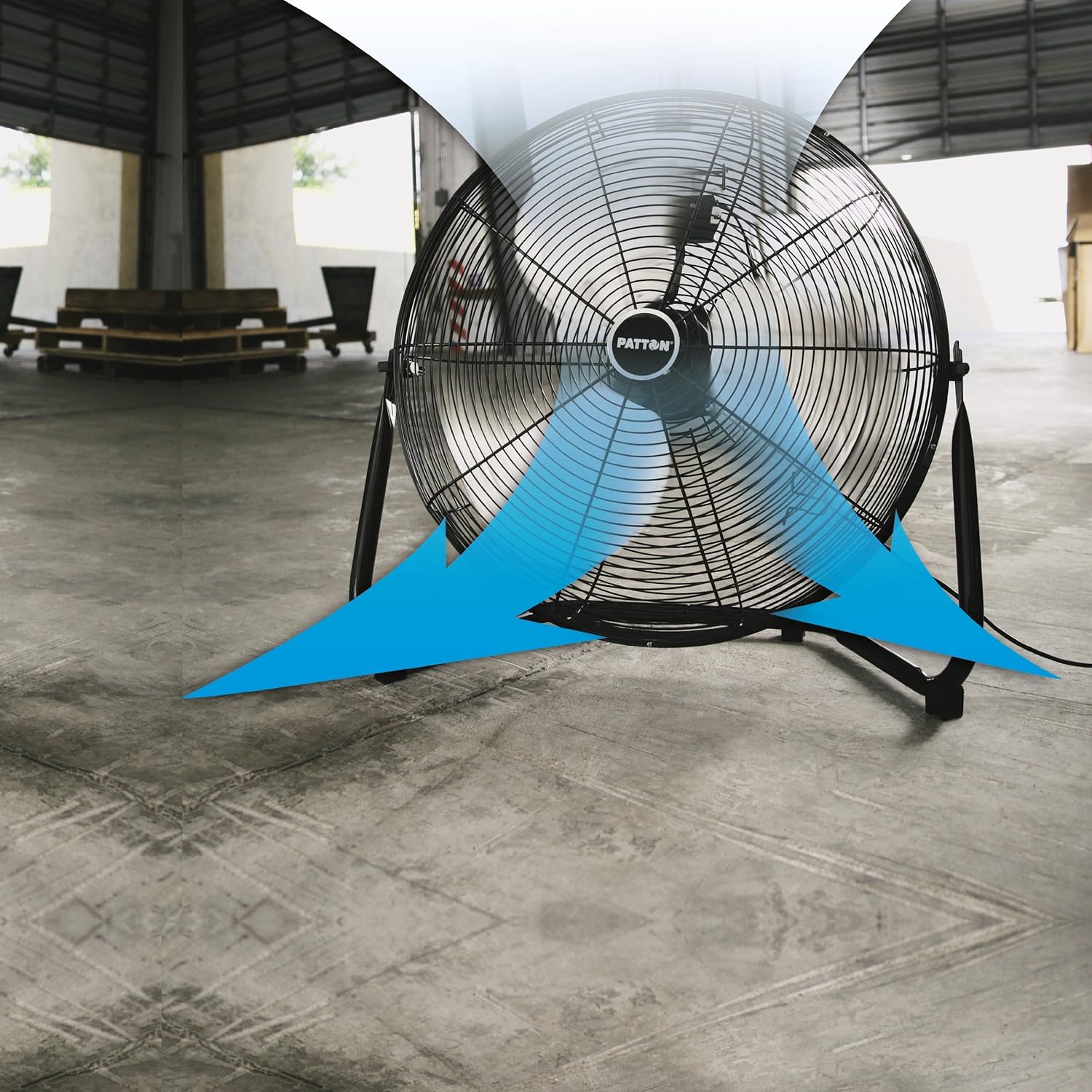Patton High Velocity Fan front view