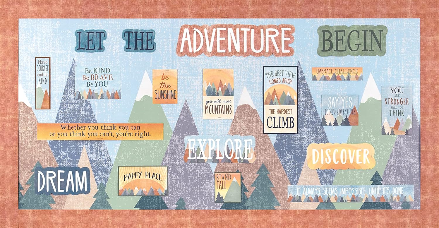 Teacher Created Resources Moving Mountains Better Than Paper Bulletin Board Roll (TCR77421)