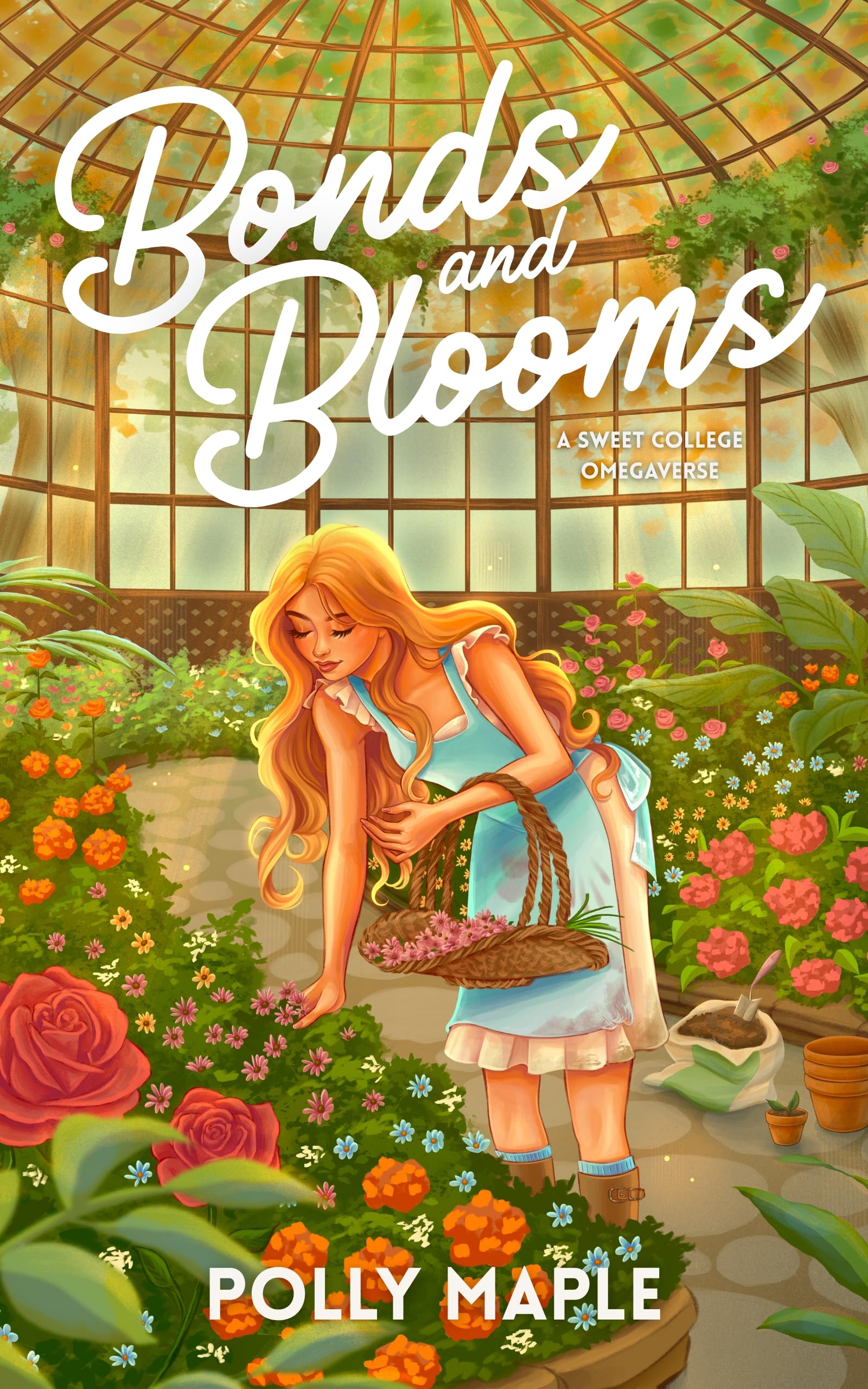 Bonds and Blooms: A Sweet Omegaverse Romance (Scent Valley University Book 1)