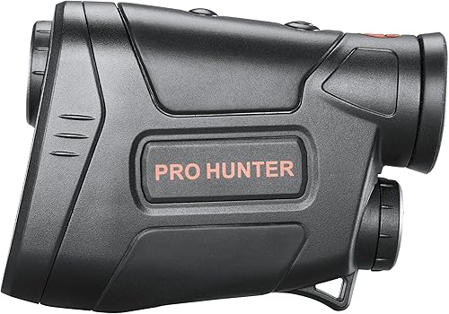 Miniatura 2 de Simmons Telémetro Pro Hunter para caza, 800 yardas con distancia horizontal real, telémetro láser resistente a la intemperie, 0.236 x 0.787