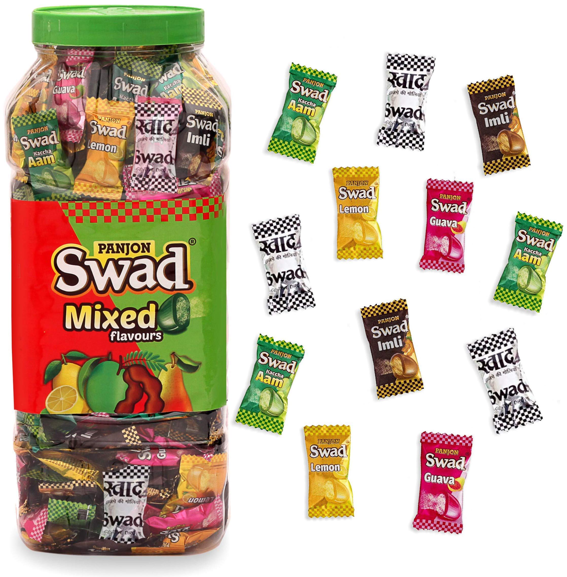 Swad Original & Mixed Chocolate Candy (Kaccha Aam, Imli, Meetha Pan, Coffee, Cola, Orange with