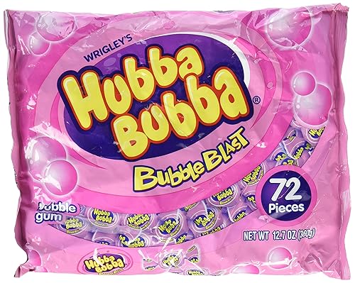 Chicle Hubba Bubba Bubble, 72 unidades
