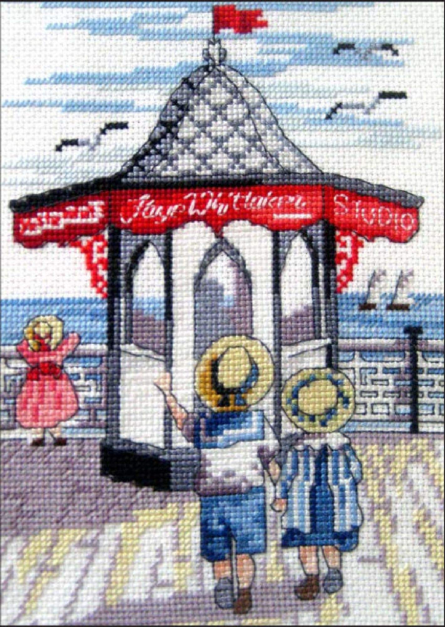 Faye Whittaker All Our Yesterdays Counted Cross Stitch Kit – Pier Shop