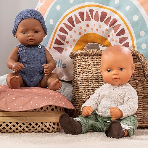 Miniatura 10 de Miniland Muñeca 12 58'' Caucasian Boy (Polybag) - Hecho en España, Anatómicamente Correcto, Calidad, Inclusión