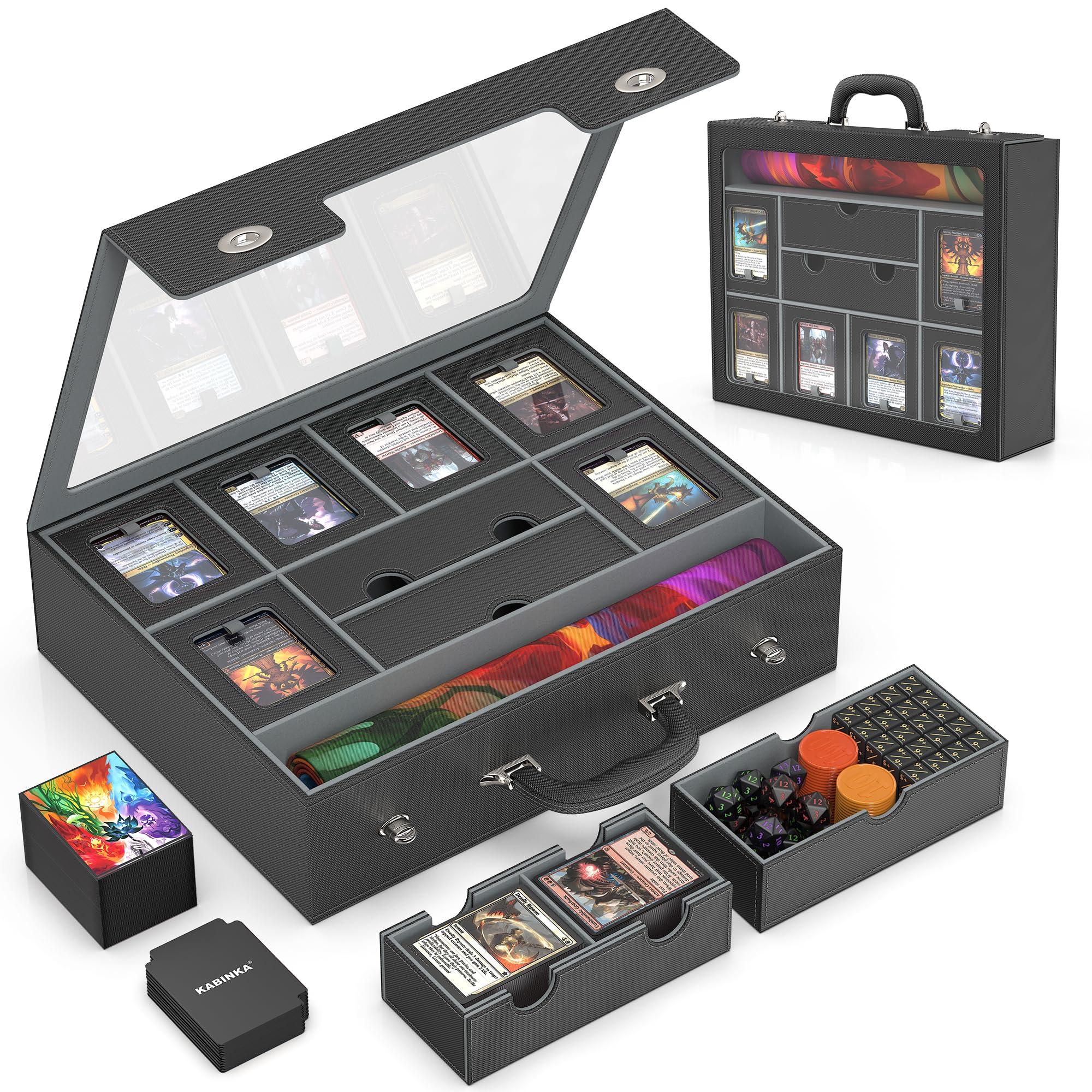 Amazon.com: Kabinka MTG Commander Deck Box, Modular 9-in-1 TCG