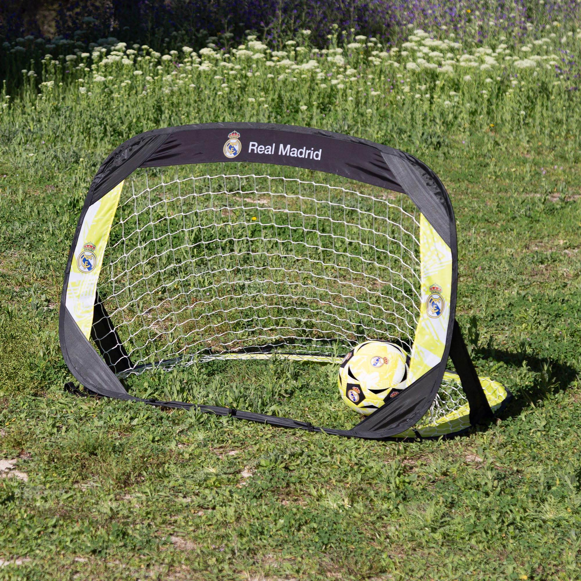 COLORBABY Set 2 porterías fútbol Pop-up 120 x 80 x 80 cm Incluye Bolsa de Transporte