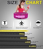 Vista 4 de RAD Cinturón de hebilla de palanca para levantamiento de pesas en el gimnasio para hombres y mujeres, tamaño 63 a 107 cm, correa de 10 mm de grosor