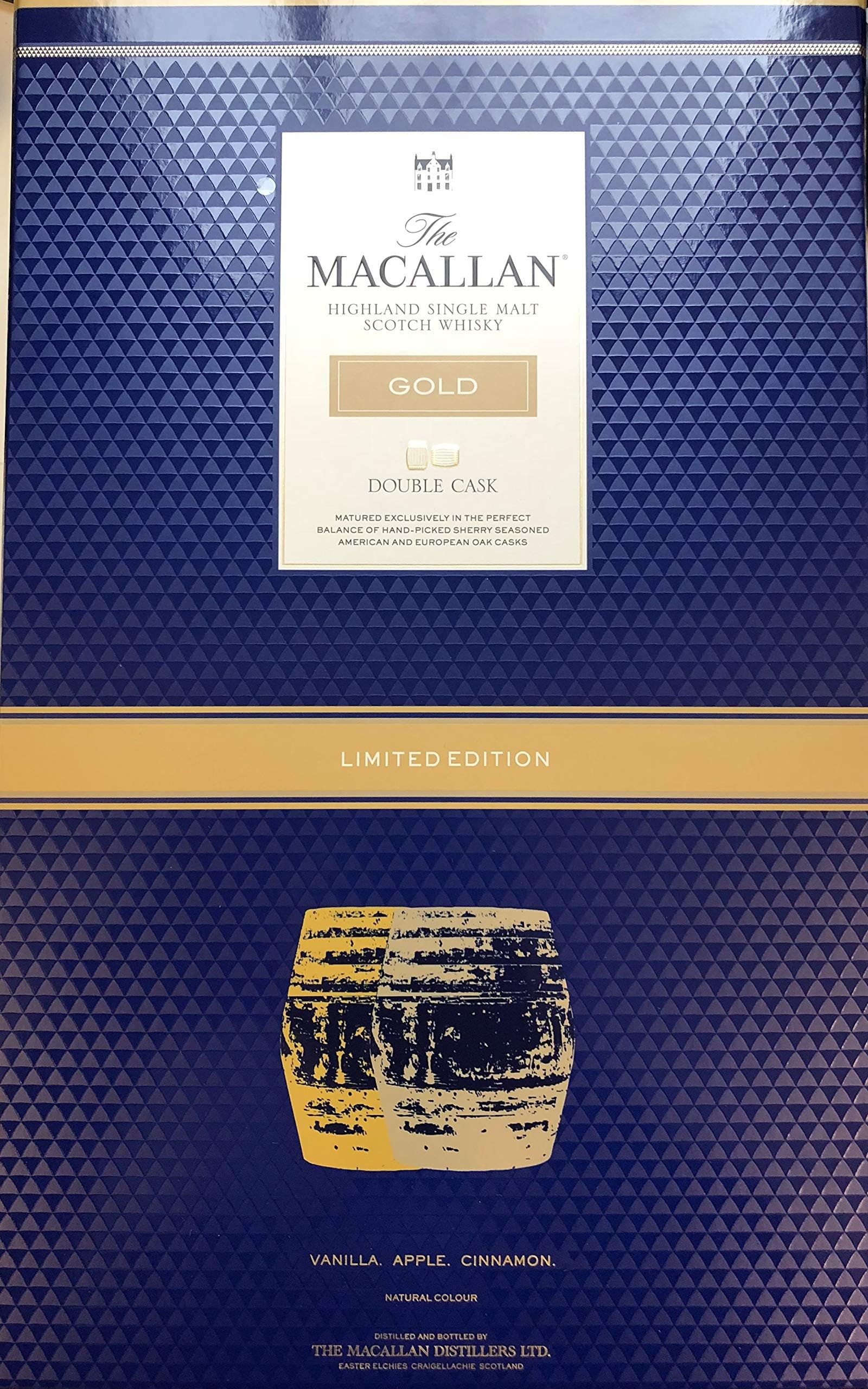 Double Cask Gold Limited Edition Gift Set 70cl & 2 Glasses