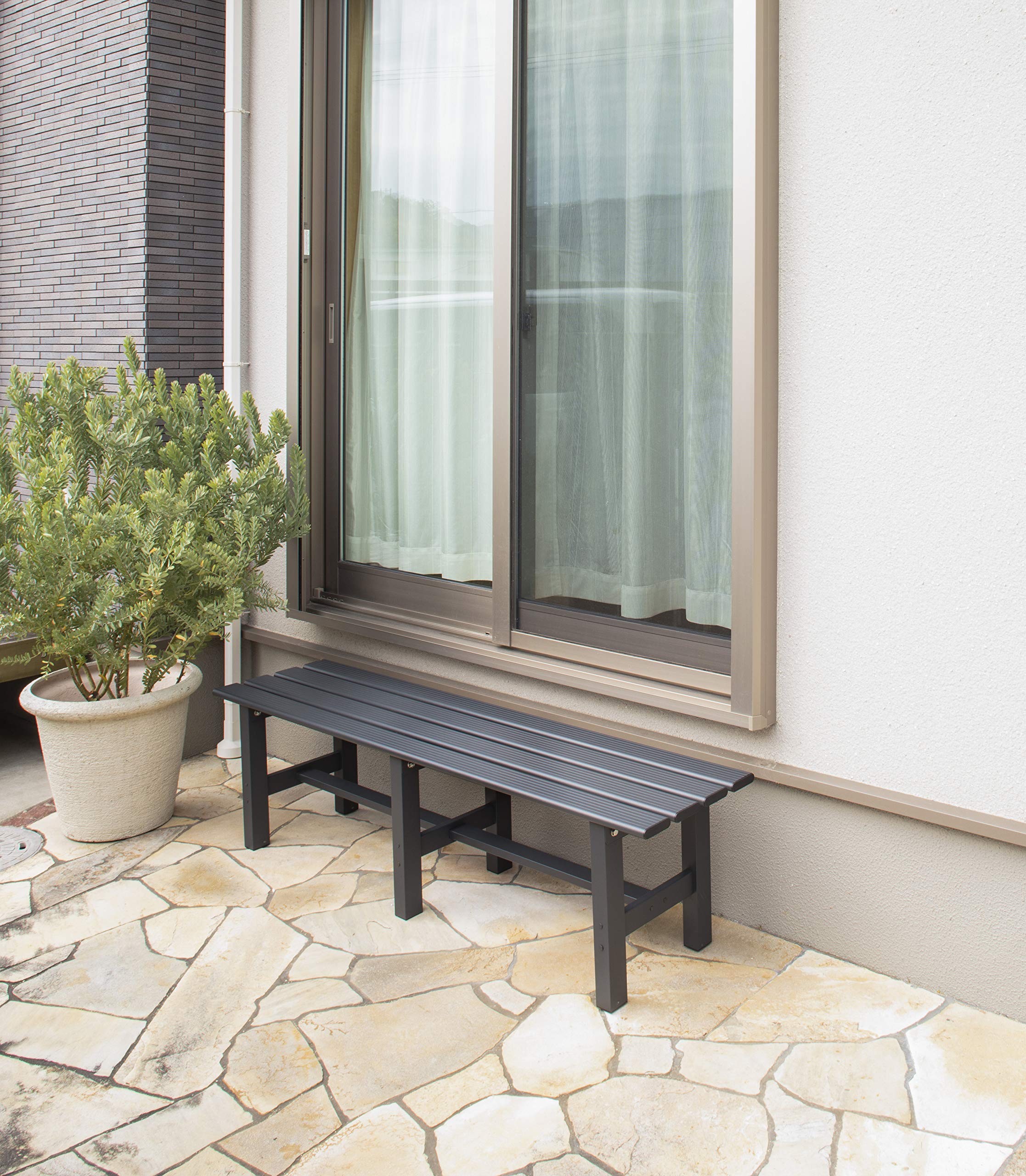 タカショー Takasho アルミ縁台 150 JAB-15GN Amazon.co.jp: タカショー デッキ アルミ縁台 150 アルミニウム