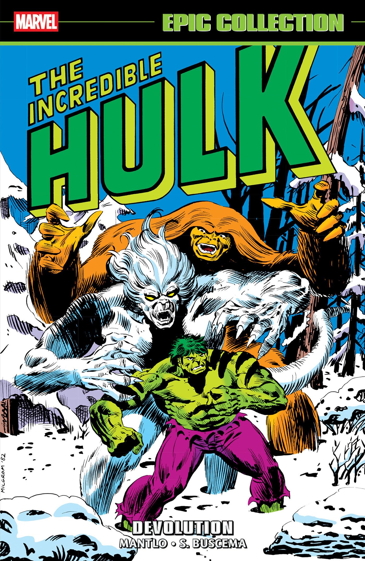 Incredible Hulk Epic Collection: Devolution by Bill Mantlo (Paperback Book)