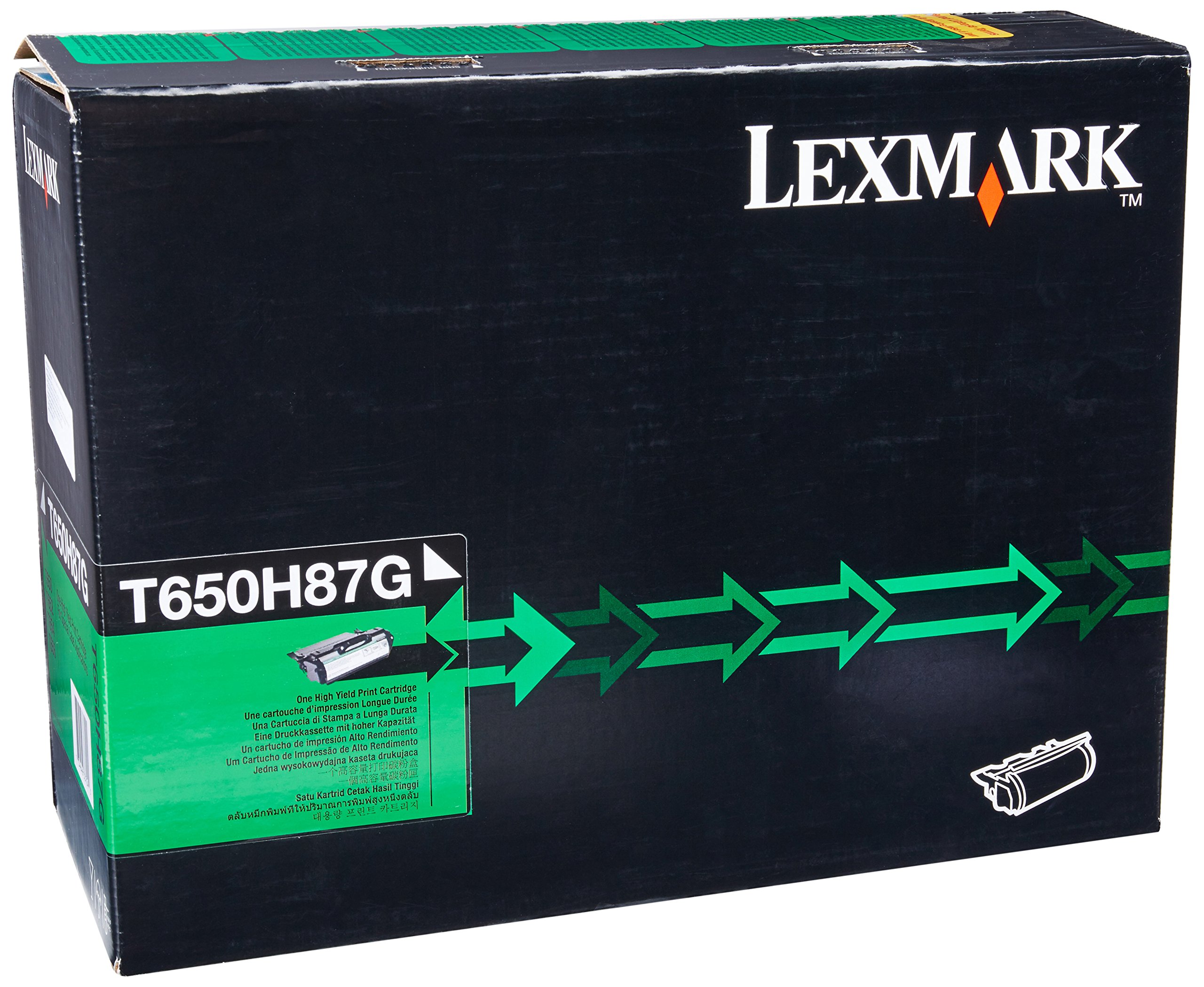 Lexmark T650H87G consommable laser noir compatible série T650 T652 T654