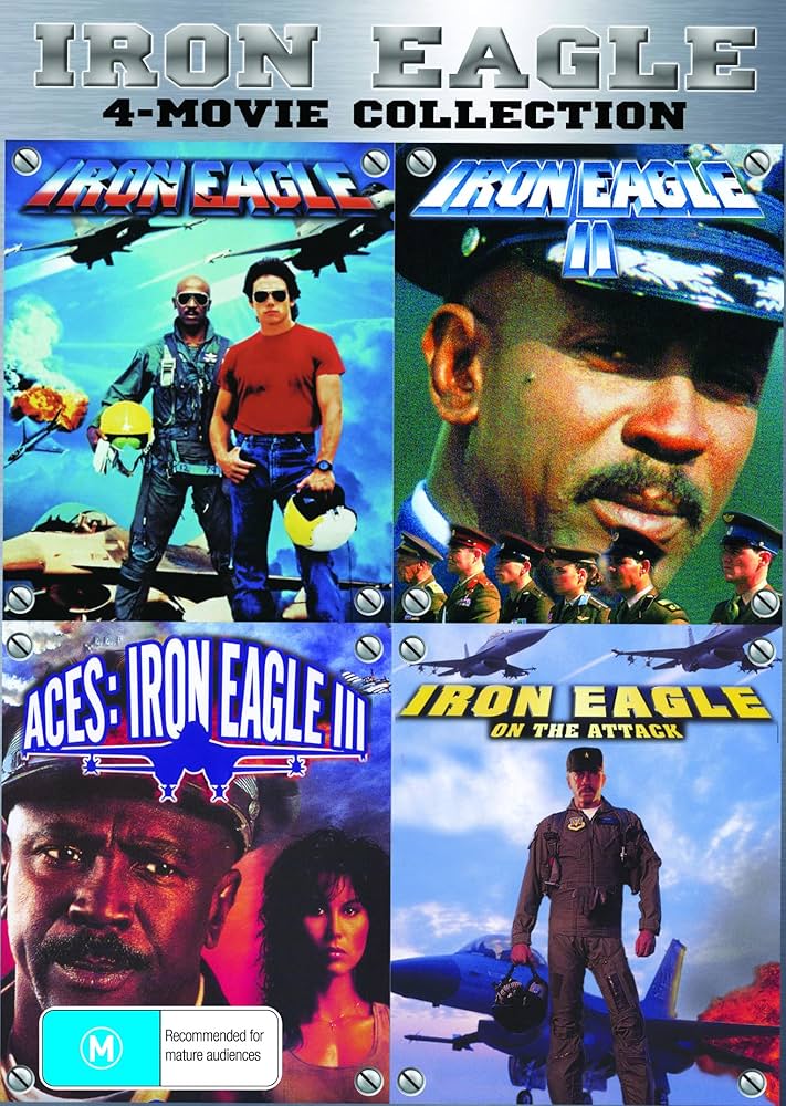 4 Movie Collection - Iron Eagle 1 / Iron Eagle 2 / Iron