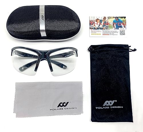 Miniatura 10 de POLARS DESIGN Outdoor Sports PC Photochromic Sunglasses for Men & Women TR90 Frame Bifocal UV Protection