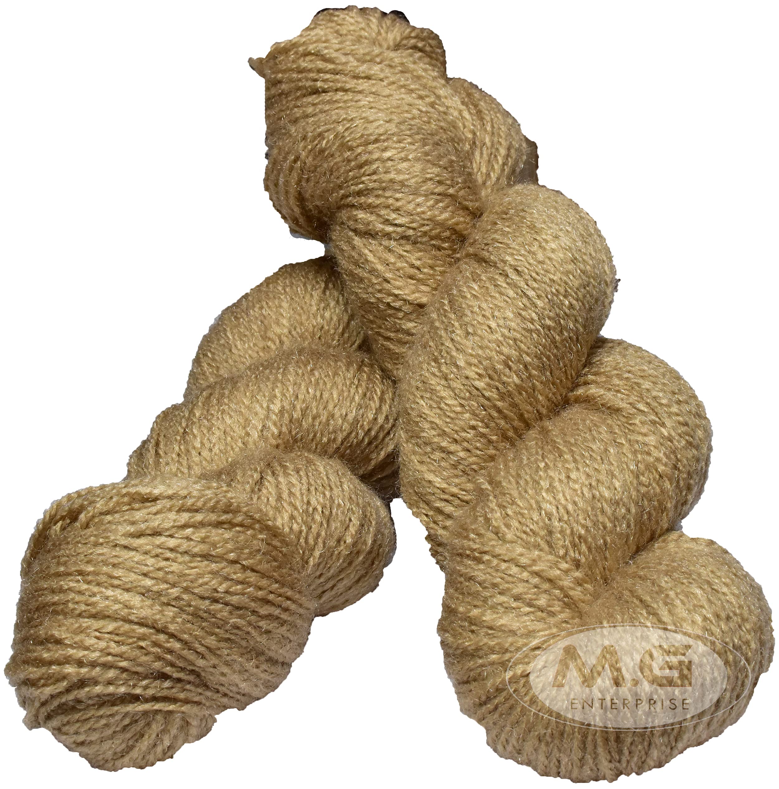 M.G ENTERPRISE RABIT Excel Pista (500 gm) Wool Hank Hand Knitting Wool/Art Craft Soft Fingering Crochet Hook Yarn, Needle Knitting Yarn Thread Dyed BGH