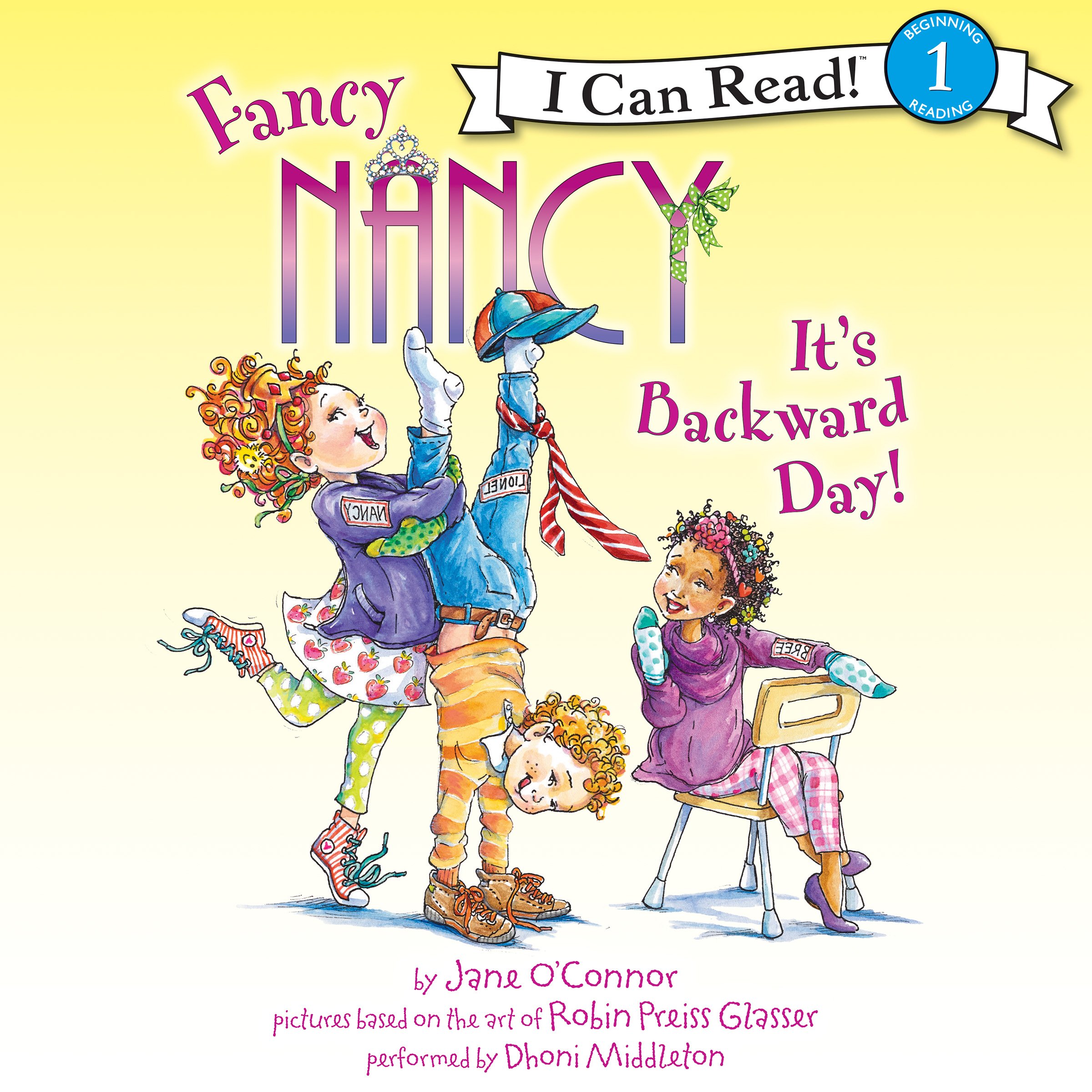 Cover art for Fancy Nancy: It's Backward Day!