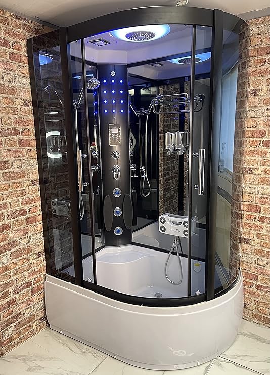 Galaxy Showers Prospa X03 Left Hand steam Shower Cabin Hydro System