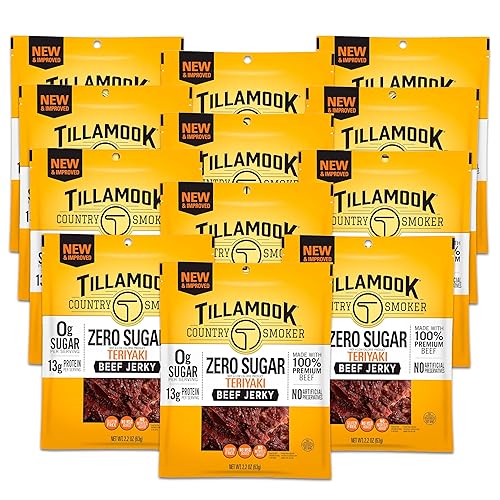 Vista 31 de Tillamook Country Smoker Tillamook Real Hardwood Smoked Old Fashioned Silver Dollar - charqui de carne de vacuno