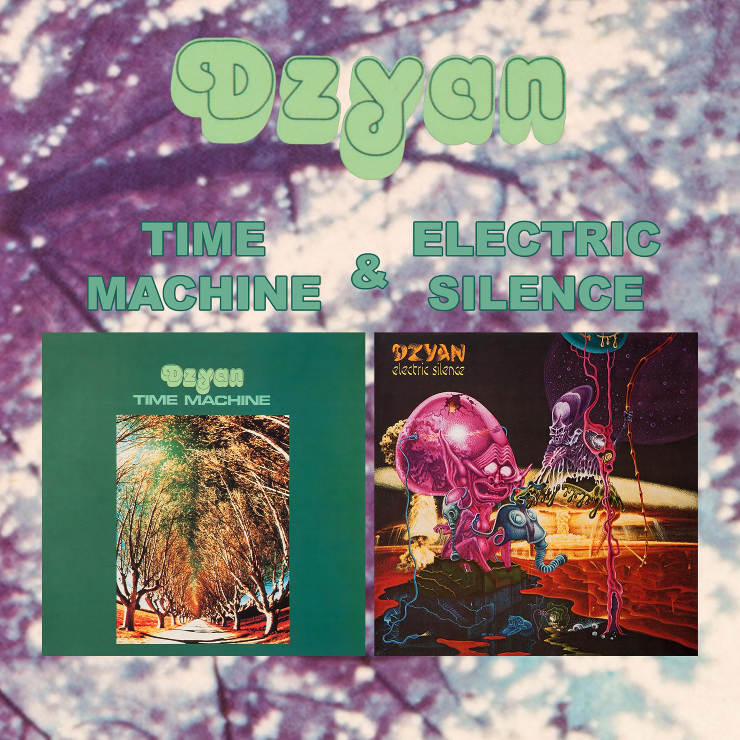 DZYAN - Time Machine/Electric Silence (reissue) - CD