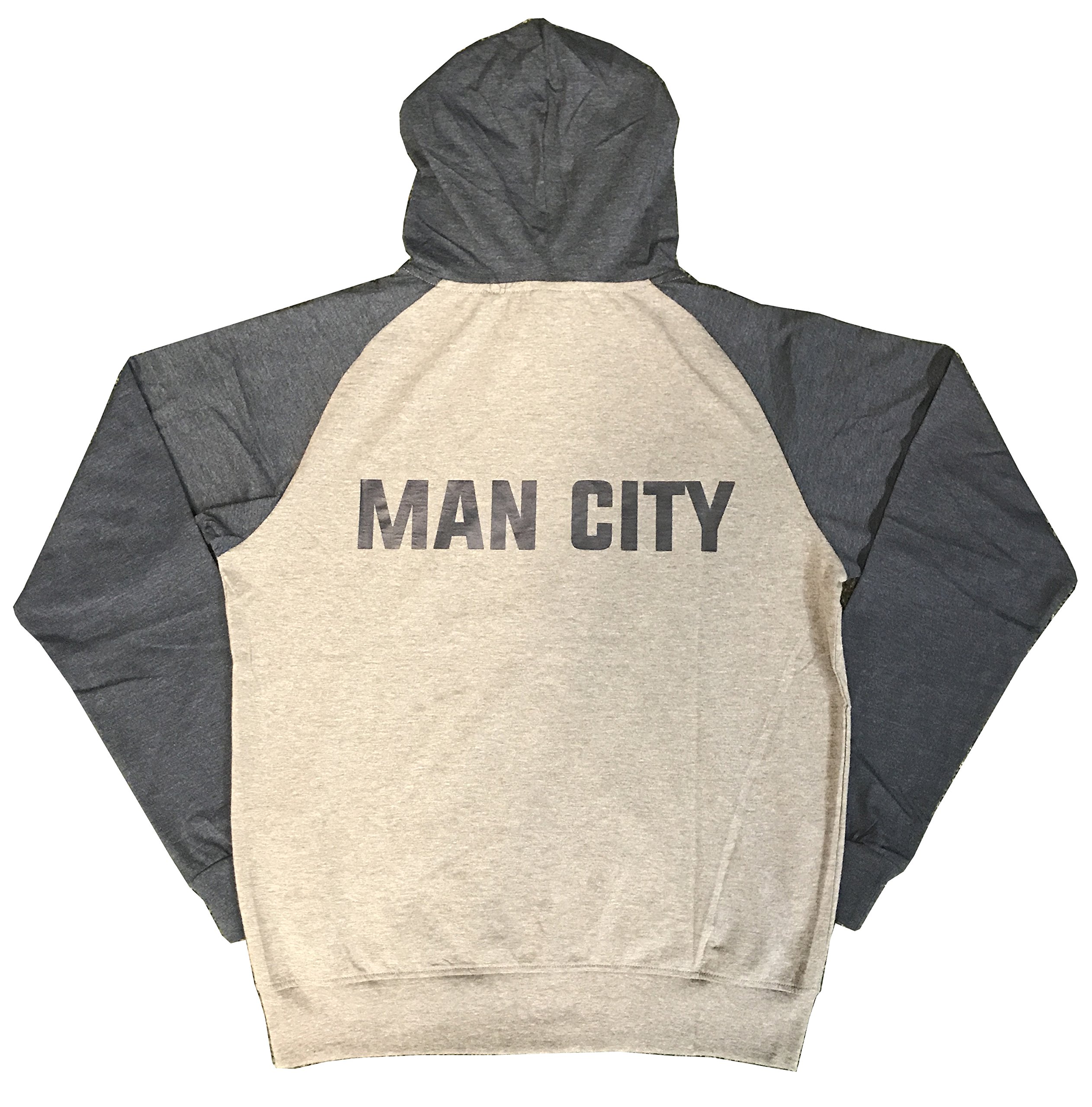 Icon Sports Manchester City Lightweight Pullover Hoodie (Medium)