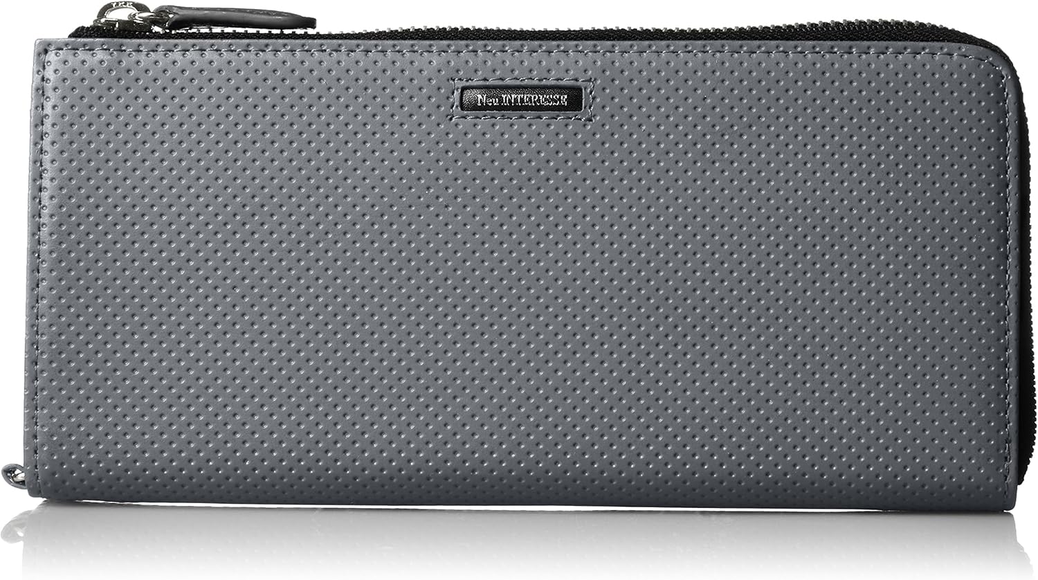 Amazon | [ノイ・インテレッセ] サール 長財布 ハニーセル ガンメタ | Neu interesse(ノイ・インテレッセ) | 財布