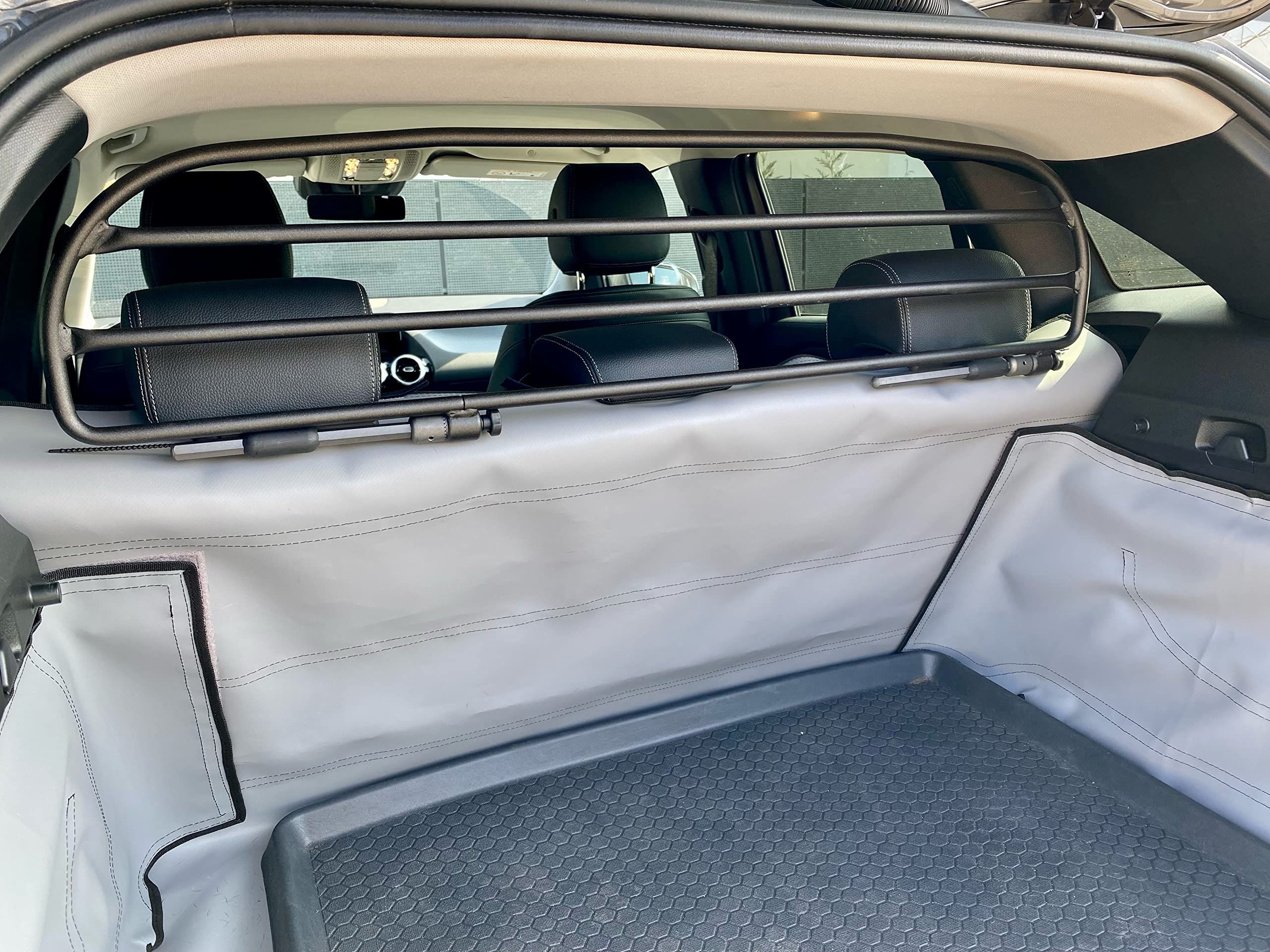 ERGOTECH Rejilla Separador protección para Mercedes GLA (de 2020-) RDA65HBG-XS kmb029, para Perros y Maletas