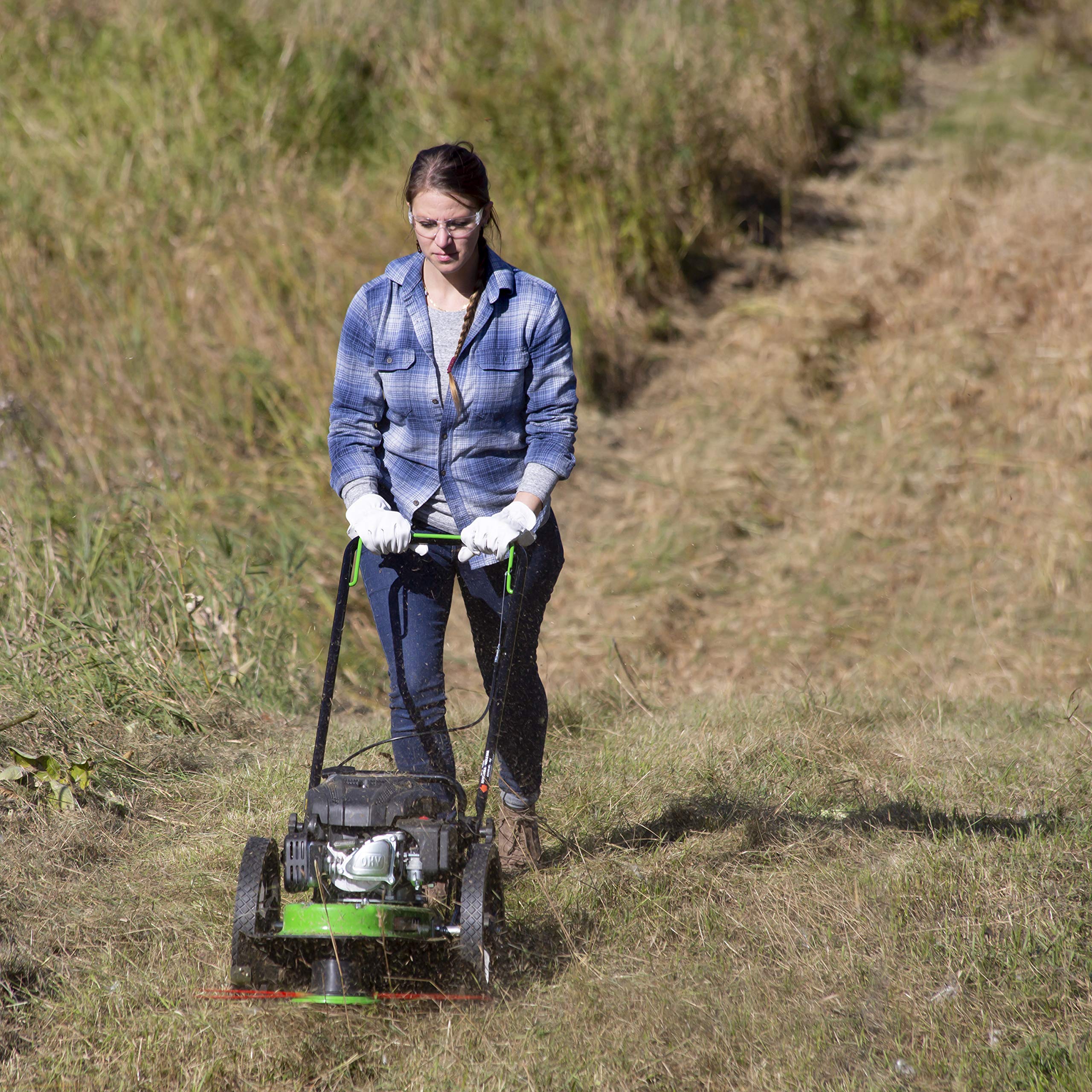 TAZZ OnePiece Steel Deck, 22” Cutting Swath, Never Kill, Fold Down